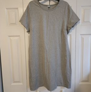 Old Navy short sleeve gray bodycon dress 2x